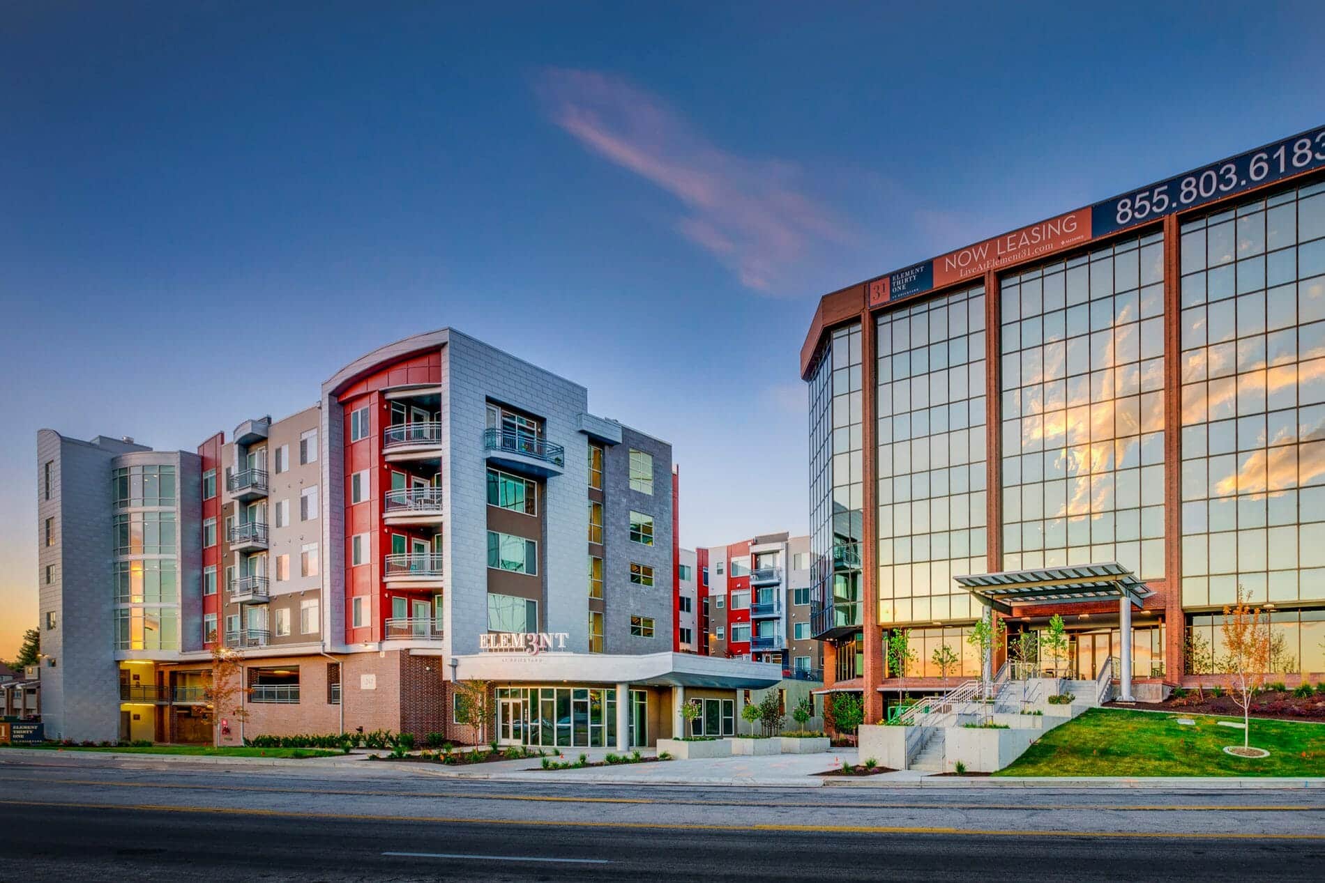 Element 31 at Brickyard | Salt Lake City, UT Mixed-Use Apartment Building Design | Think Architecture