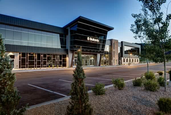 Exterior of Skullcandy Headquarters Architectural Project in Park City, Utah