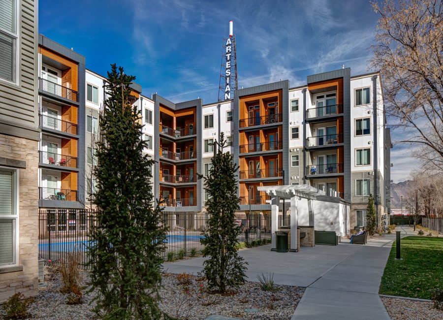Artesian Springs in Murray, UT | Urban Housing Project | enterprise green compliance multifamily building design | Think Architecture