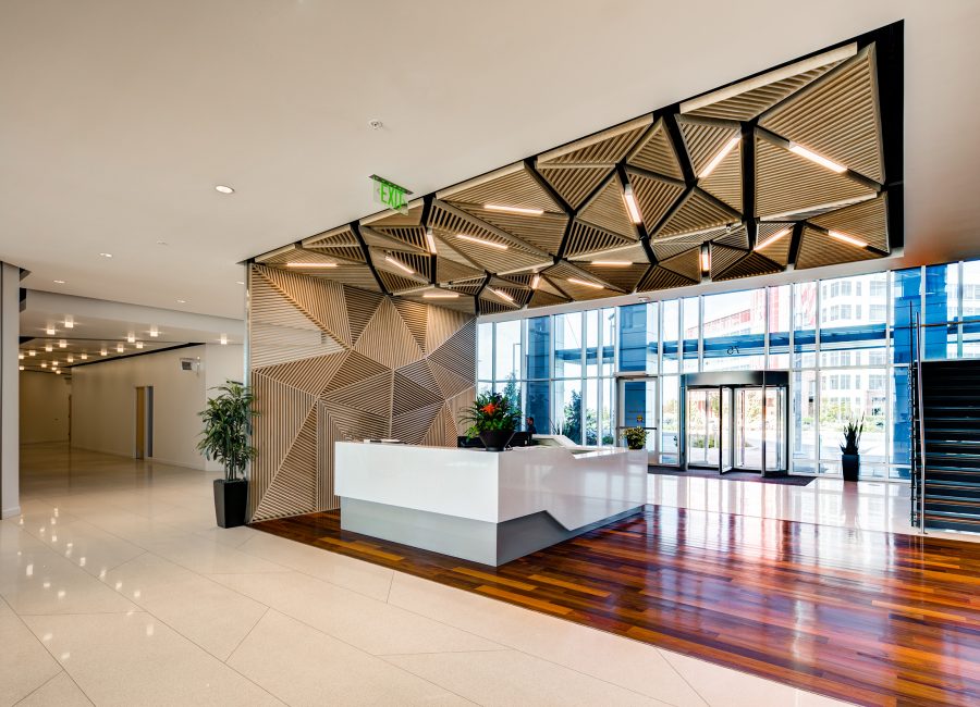 Commercial Architecture in Utah | Modern Office Building Lobby | Commercial Architectural Design | Salt Lake City commercial architects | Think Architecture