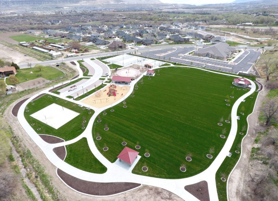 Aerial Photo of Vintage Park Bluffdale