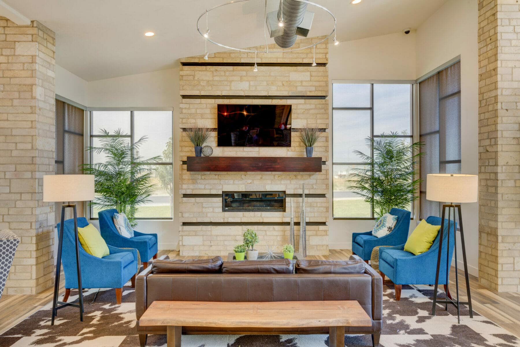 Lounge at Eaglewood Lofts in Salt Lake City, UT | Salt Lake City Architects | Think Architecture