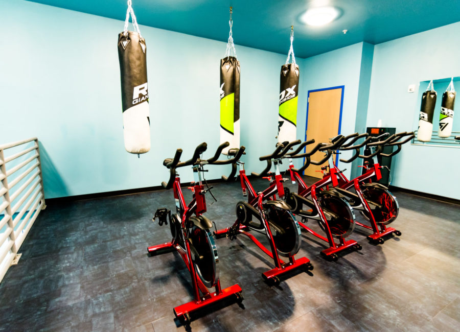 Exercise room C9 Flats | multifamily residential architectural design for commercial property developers in Salt Lake City, UT | Think Architecture