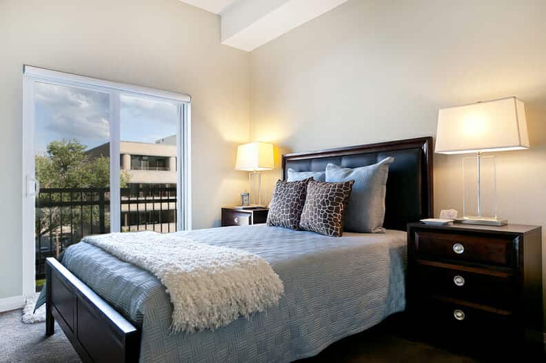 Bedrooms at The Metro Condominiums in Salt Lake City, UT | Utah Multifamily Architects | Think Architecture