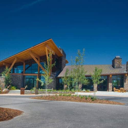 Promontory Clubhouse Exterior | Ranch Clubhouse Design Architect | Think Architecture