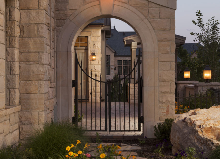 Side gate detail | Weidman Residence | Utah Residential Architects | Think Architecture