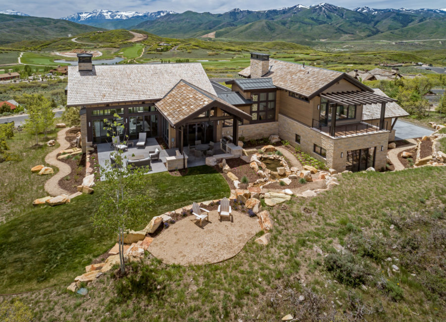Silver Residence | Utah Custom Home Landscape Designs | Think Architecture