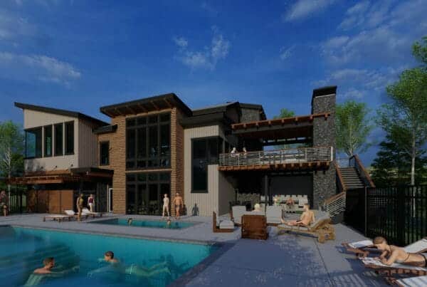 small resort design concept for The Pointe Resort in Park City Utah | Resort Architects | Think Architecture
