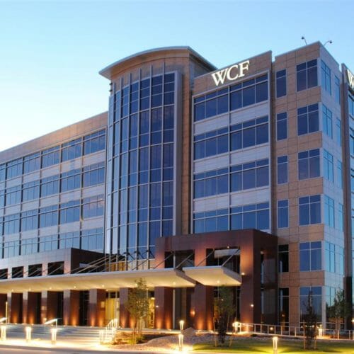 Exterior WCF Corporate Offices | Utah Commercial Office Architecture | Think Architecture
