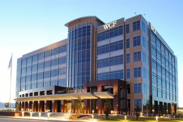 Exterior WCF Corporate Offices | Utah Commercial Office Architecture | Think Architecture
