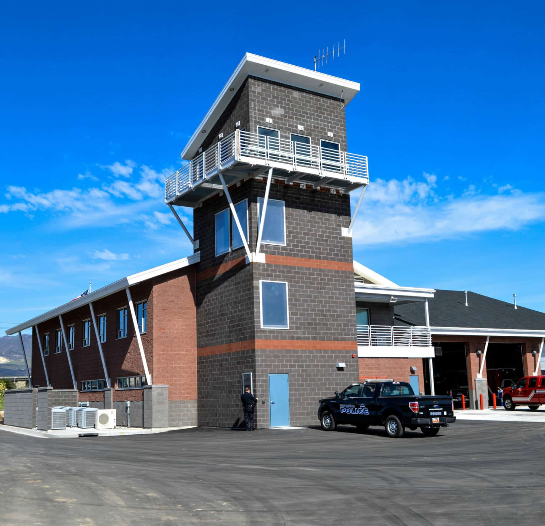 West Jordan Fire Station in West Jordan, UT | Utah Municipal Building Architects | Think Architecture