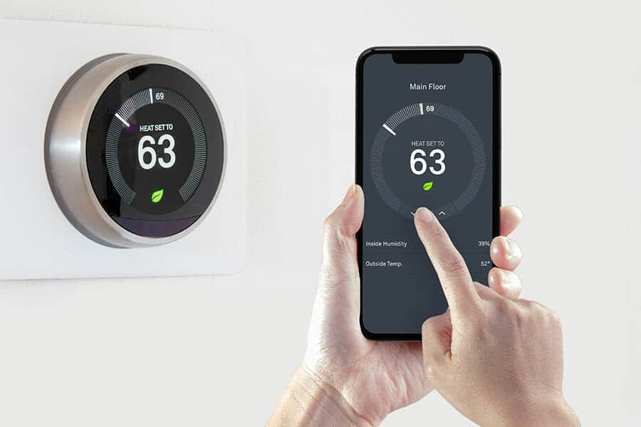 Smart Thermostat | Smart Home Automation Ideas | Think Architecture