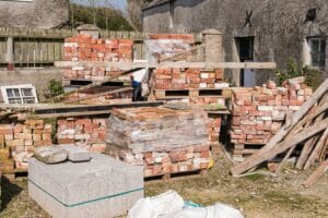 choose reclaimed building materials for your sustainable landscape design | Think Architecture